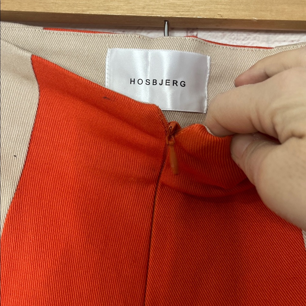 Hosbjerg Brielle High Rise Flare Colorblock Pants Like New Small - Picture 3 of 8